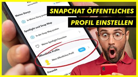 Öffentliches Profil erstellen – Snapchat Support